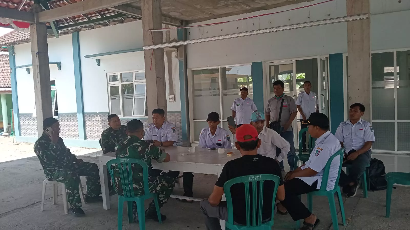 Danramil Tembelang Hadiri Rakor Persiapan Kunjungan RI 1 di Jombang