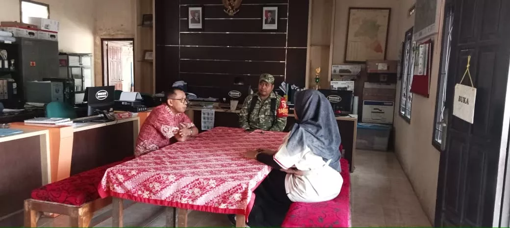 Babinsa Mojowarno Intensifkan Komsos dengan Perangkat Desa