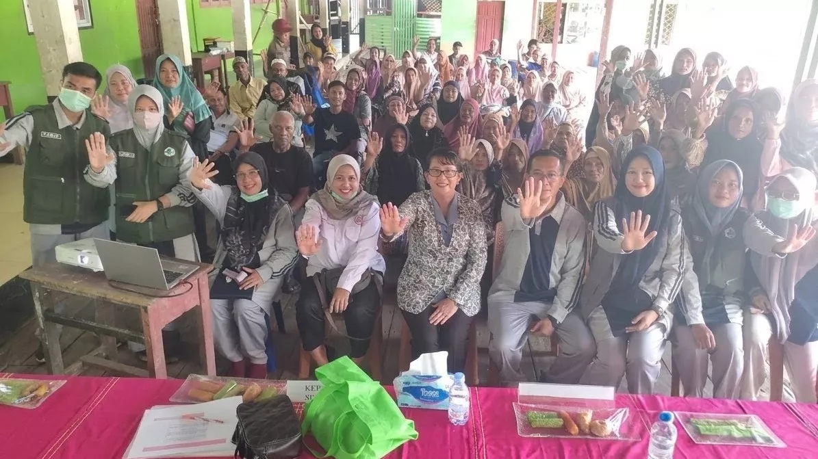 Puskesmas Kuala Enok Sosialisasi dan Tracking TBC Terintegrasi CKG