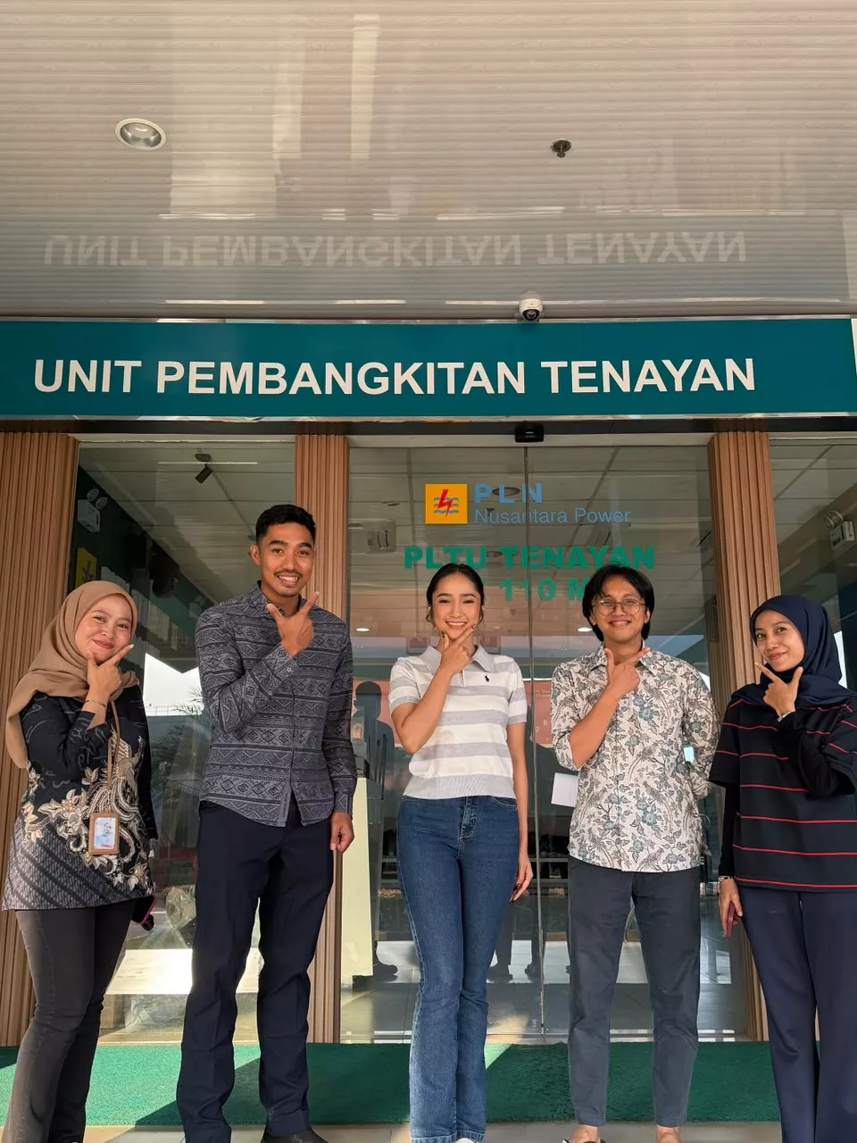 HPN, Puteri Indonesia Riau Tinjau Pengelolaan FABA Ramah Lingkungan di PLTU Tenayan