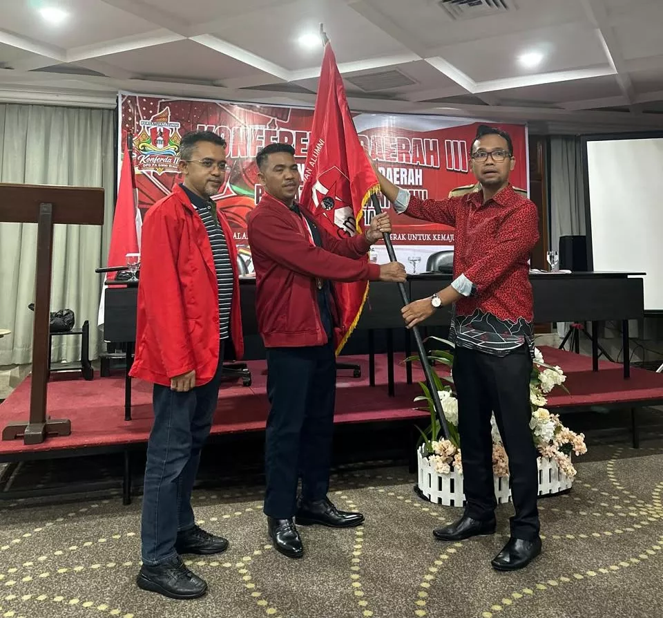 Konferda III PA GMNI Riau Tetapkan Iman Munandar-Rudolf Perdion Pimpin 2026-2031