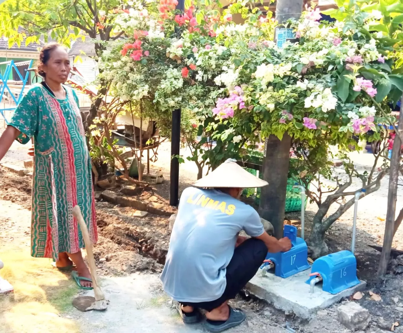 TMMD 129 Bojonegoro Sukses Alirkan Air Bersih, Warga Bekatul Ucapkan Terima Kasih