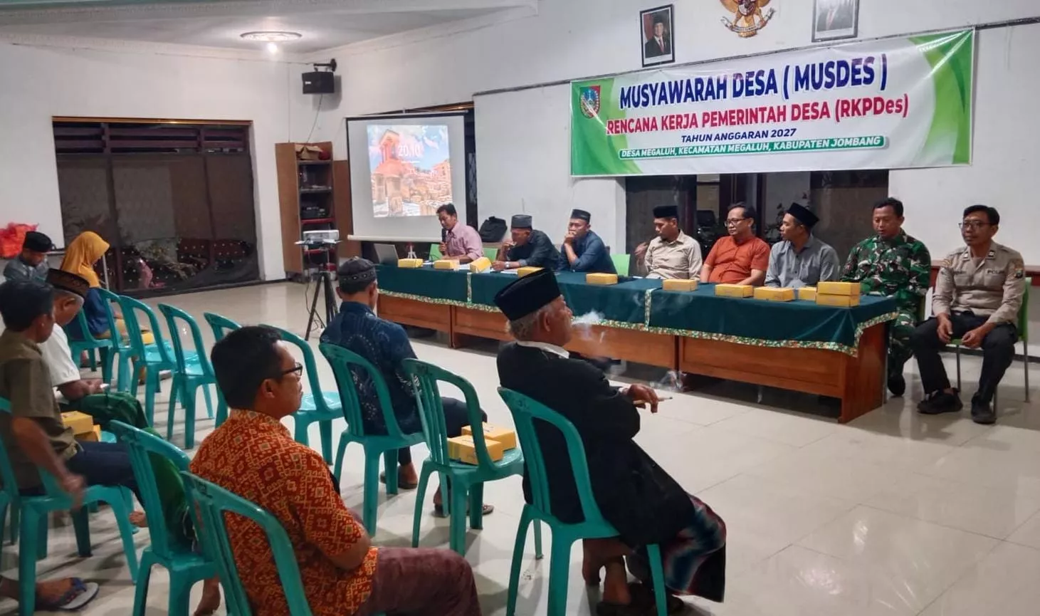 Babinsa Megaluh Ikut Penyusunan RKPDes 2027