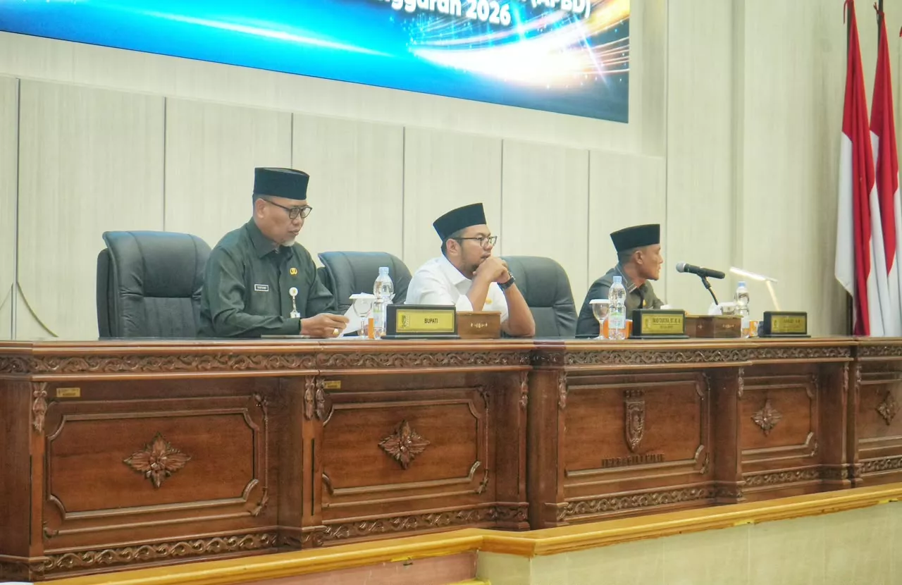 DPRD Inhil Bahas Ranperda Perubahan APBD 2026