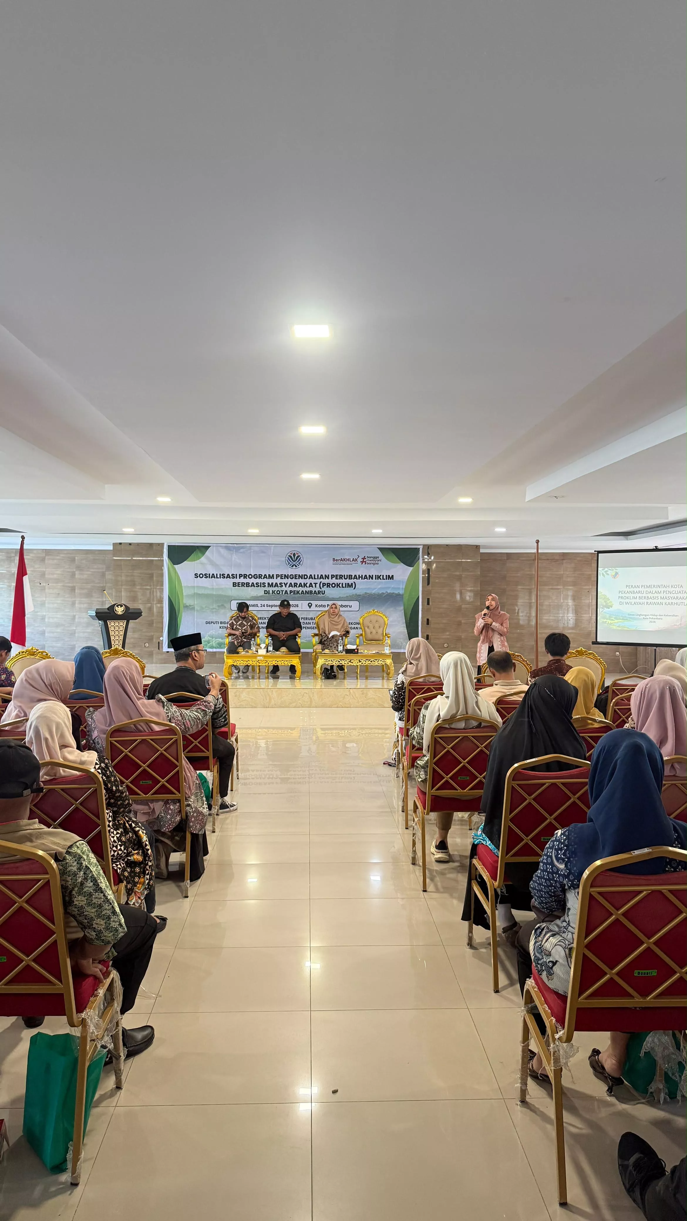 PLN Tenayan Ikut Sosialisasi ProKlim DLHK Pekanbaru