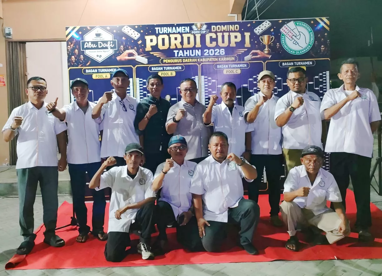 Muhammad Firmasyah Buka Turnamen Domino Pordi Cup 2026, Perebutkan  Total Hadiah Rp 24 Juta.
