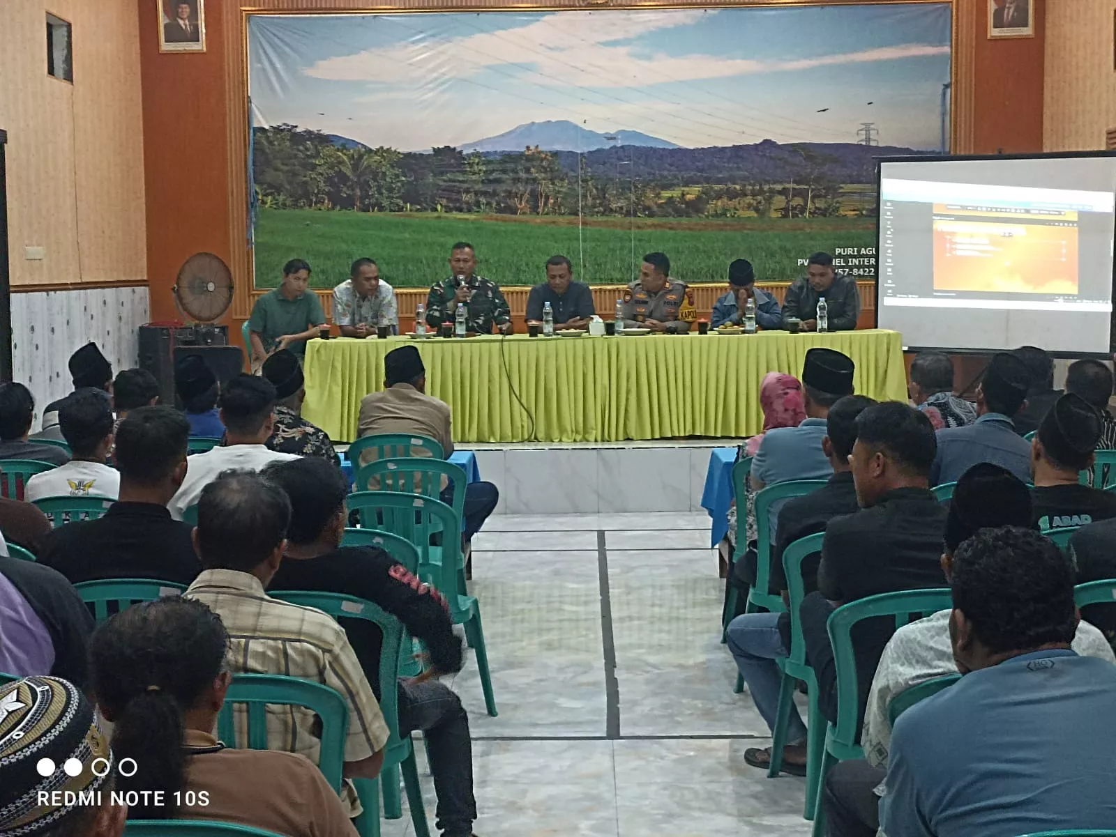 Danramil Plandaan Hadiri Rakor Persiapan Pelaksanaan Karnaval Desa 