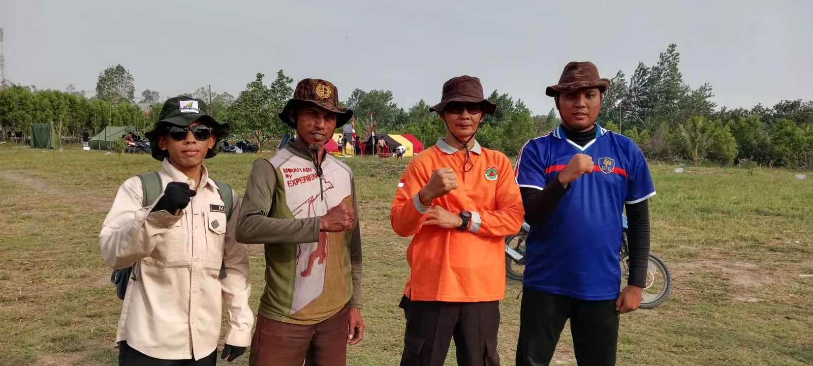 Buper Kutak Umar Tanah Merah Aman, Perkemahan Kopasga 2 Kwarran Tanah Merah Tetap Berlangsung