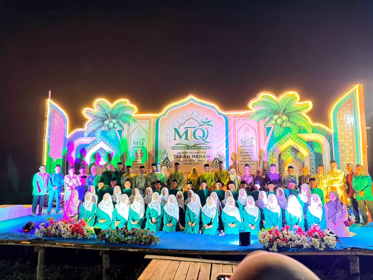 MTQ Ke-30 Tanah Merah Digelar di Desa Selat Nama Selama Empat Hari