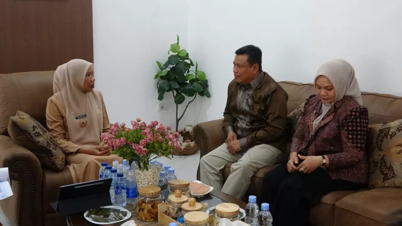 Inhil dan Tanjung Jabung Barat Bahas Penanganan Stunting