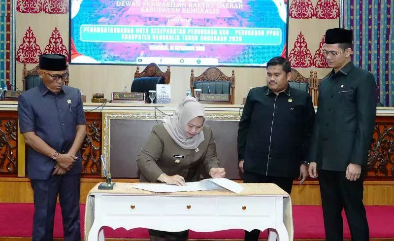 DPRD Bengkalis dan Pemkab Sepakati Perubahan KUA-PPAS APBD 2026