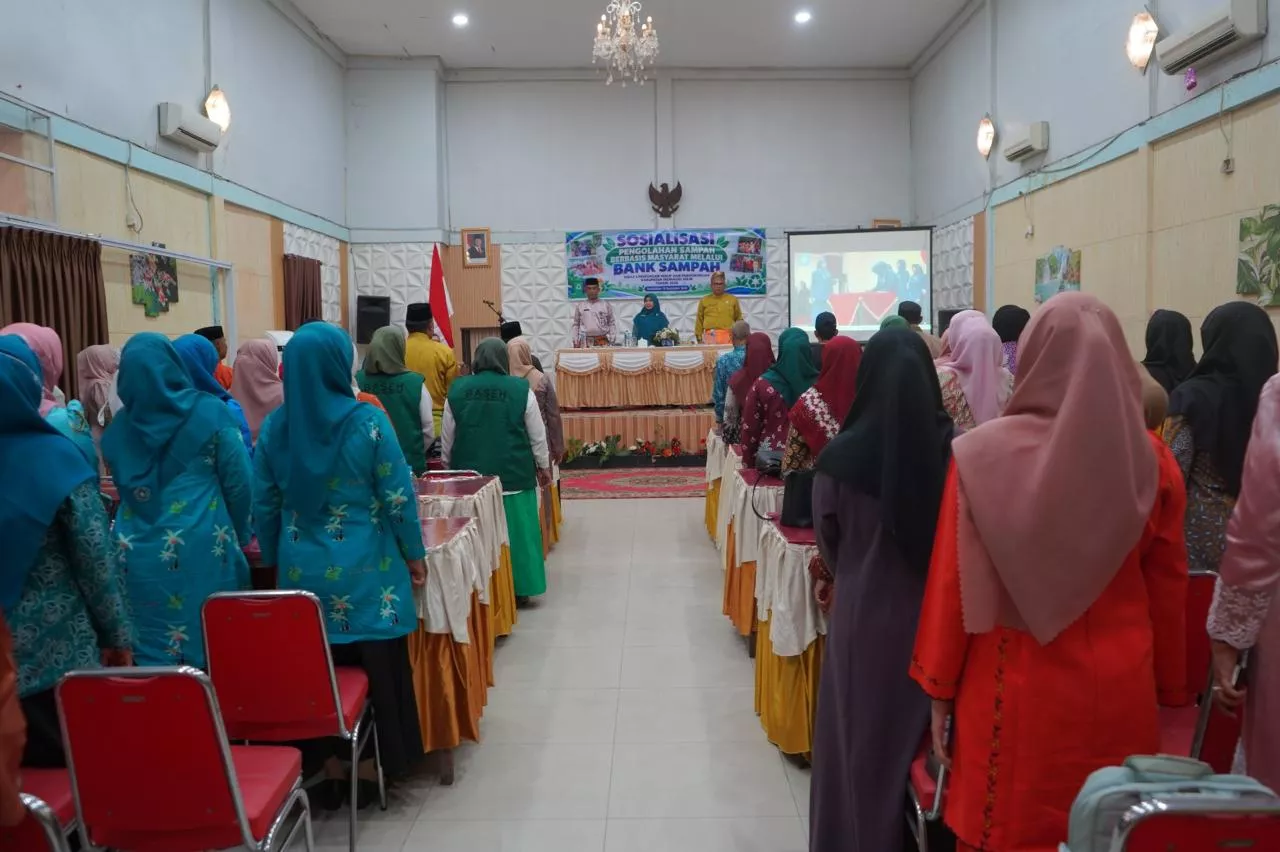 Pemkab Inhil Sosialisasi Bank Sampah Berbasis Masyarakat