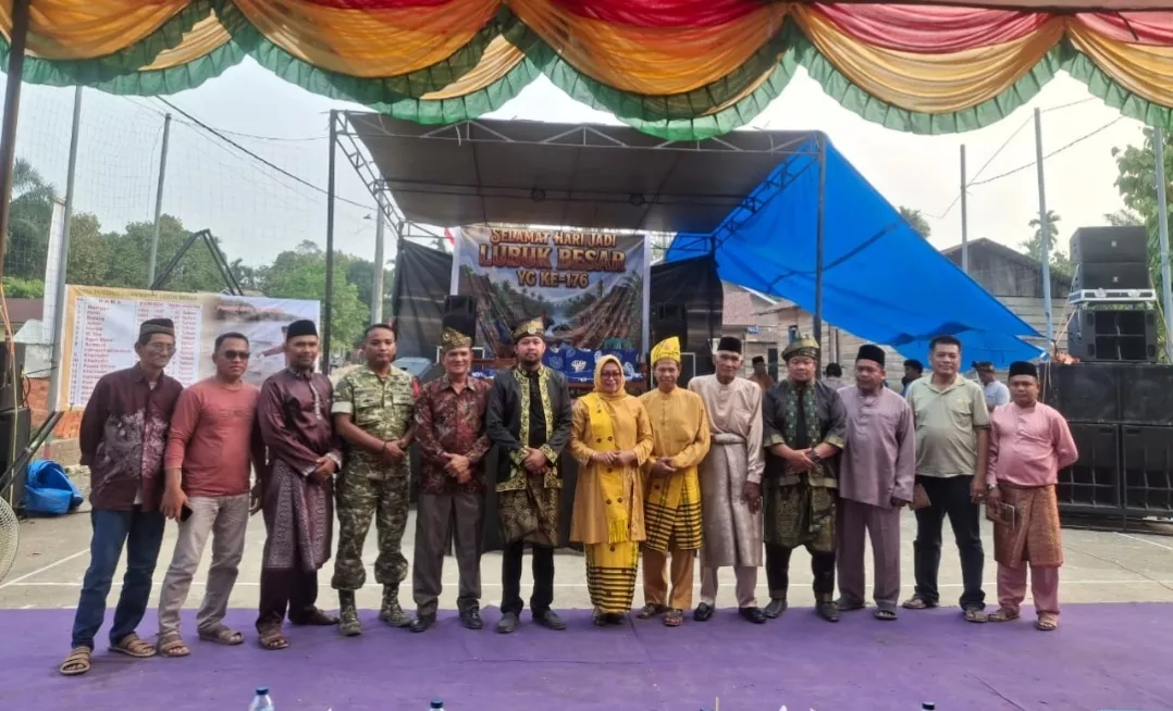HUT ke-176 Desa Lubuk Besar Berlangsung Meriah, 300 Warga Hadiri Acara
