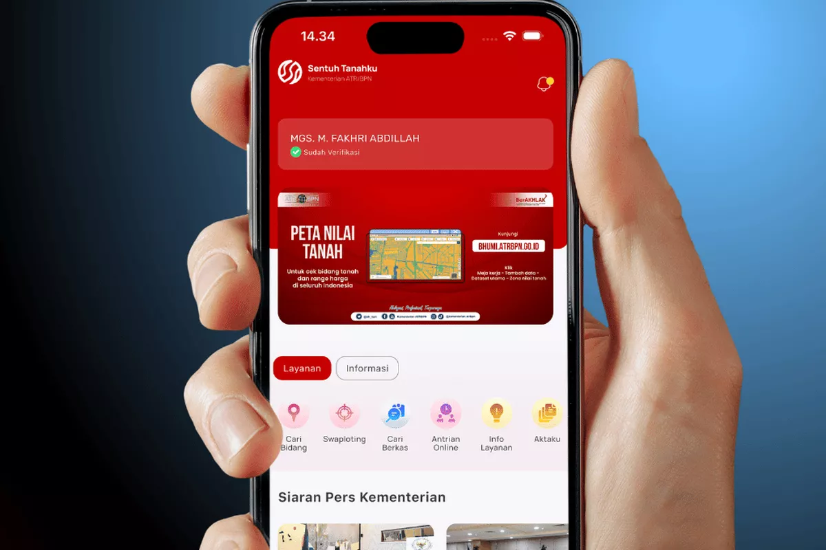 Cara Menggunakan Aplikasi Sentuh Tanahku Cek Berkas BPN
