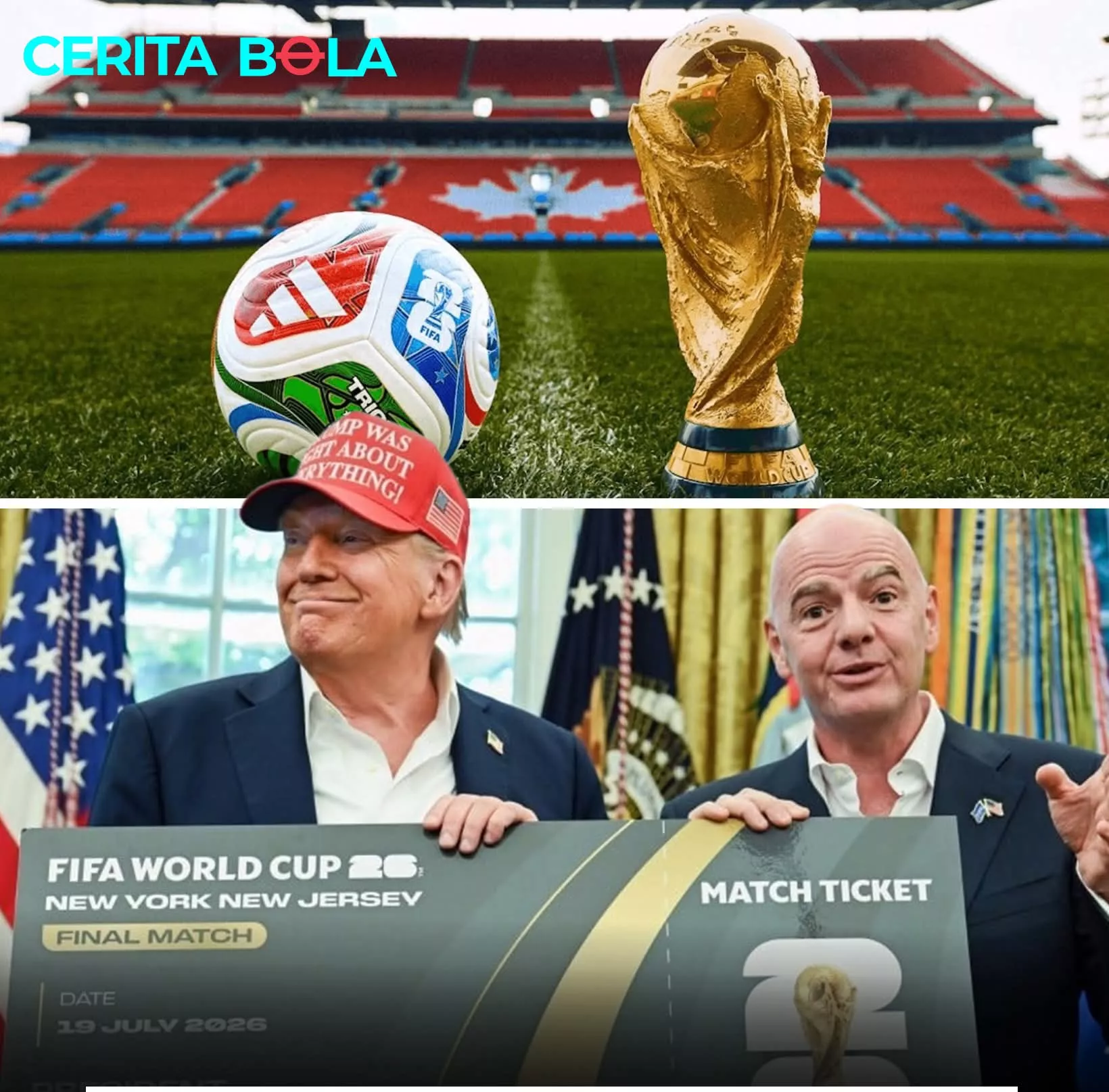Situasi Politik AS Picu Pembatalan Massal Tiket Piala Dunia 2026