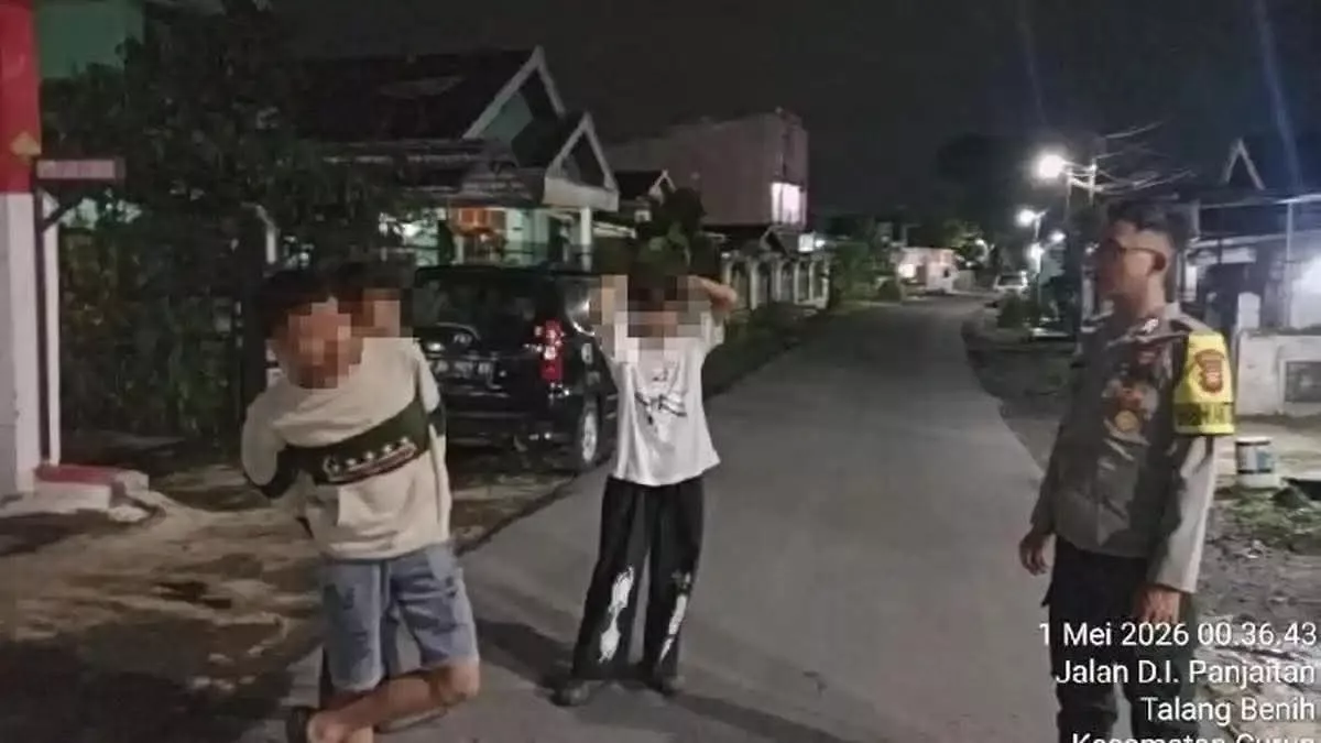 Aksi Brutal Sekelompok Remaja Resahkan Warga Talang Benih, Polisi Turun Patroli Tengah Malam