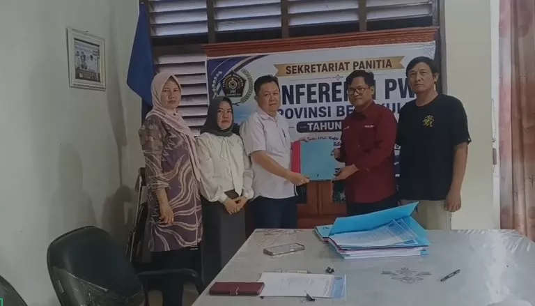 Iyud Dwi Mursito Resmi Daftar Calon Ketua PWI Bengkulu, Usung Misi Kembalikan Organisasi Jadi Rumah Bersama
