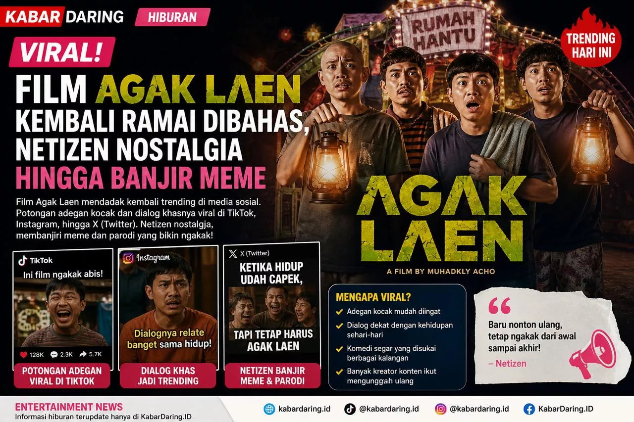 Viral! Film Agak Laen Kembali Ramai Dibahas, Netizen Nostalgia hingga Banjir Meme