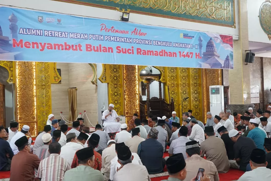 Alumni Retreat Merah Putih Bengkulu Gelar Pertemuan Akbar, Evaluasi Program dan Sambut Ramadan 1447 H