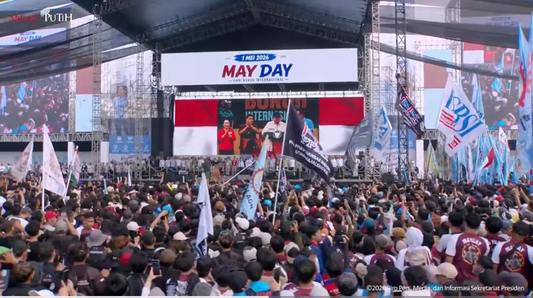 May Day 2026 Memanas di DPR, Buruh Desak Cabut UU Cipta Kerja hingga Hapus Outsourcing