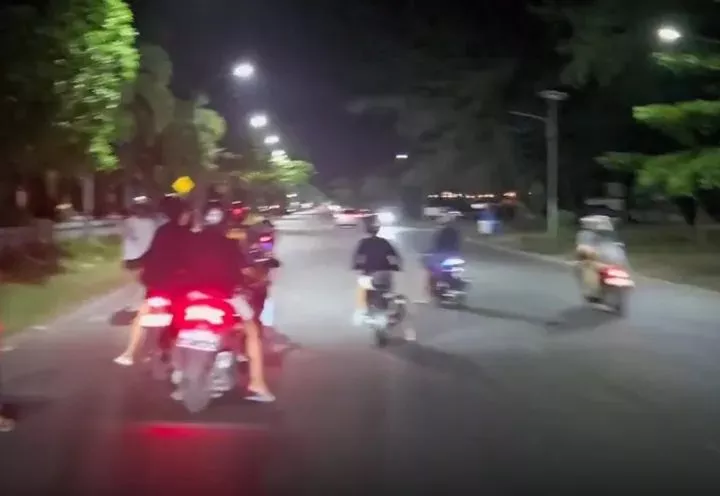 Dini Hari Disergap! Balap Liar di Pantai Panjang Kocar-Kacir Saat Kapolsek Turun Langsung