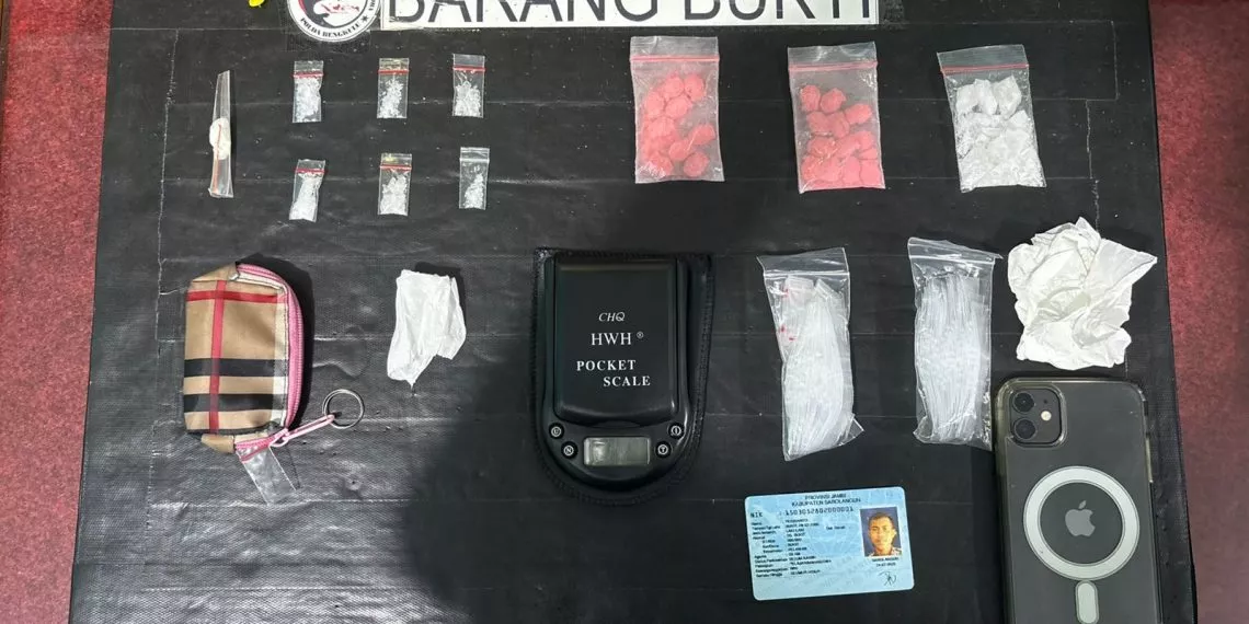 Digerebek di Kawasan Wisata Bengkulu, Pria Asal Jambi Simpan Sabu dan 21 Butir Ekstasi