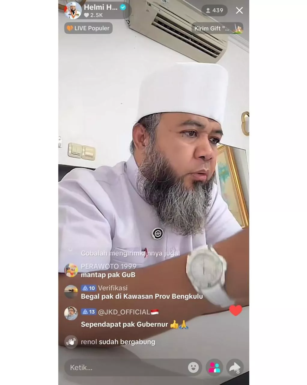 Tegas! Gubernur Helmi Hasan Larang Pungutan di Sekolah, Fokus Perbaikan Mutu Pendidikan