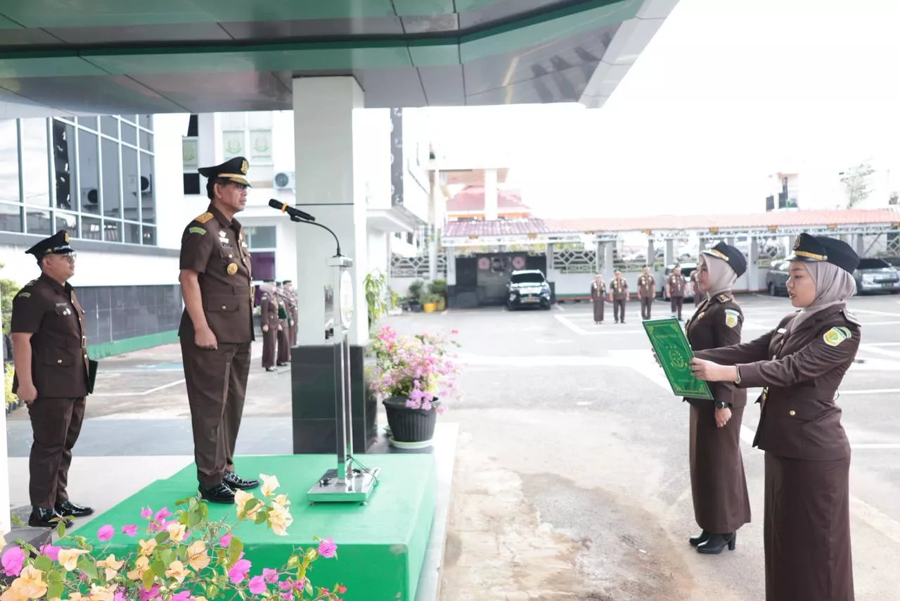 Upacara Peringatan Hari Ibu ke-97 di Kejati Bengkulu