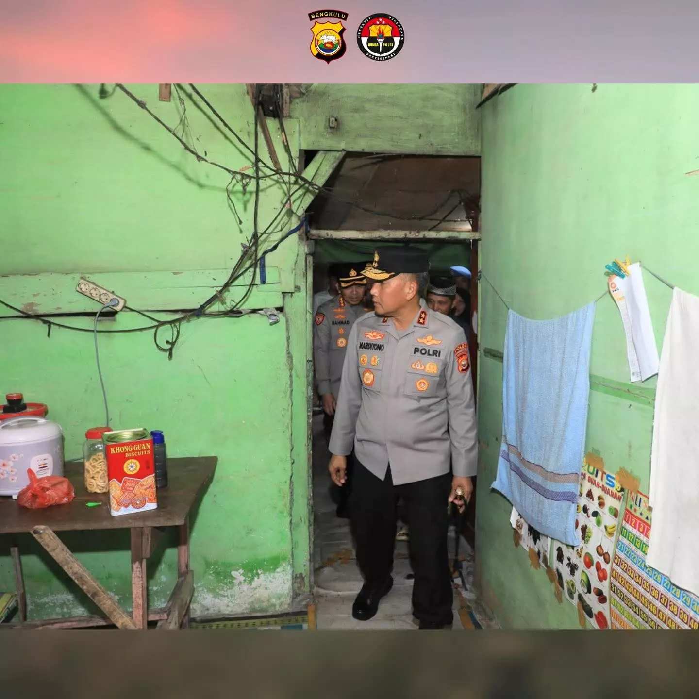 Bedah Rumah ke-71 Dimulai, Kapolda Bengkulu Bangun Harapan Warga Sawah Lebar