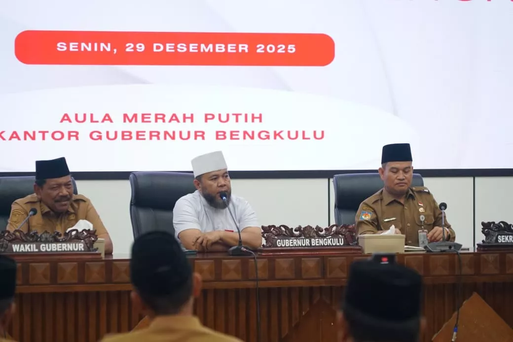 Gubernur Helmi Hasan Apresiasi Kinerja OPD Sukseskan Program 'Bantu Rakyat'
