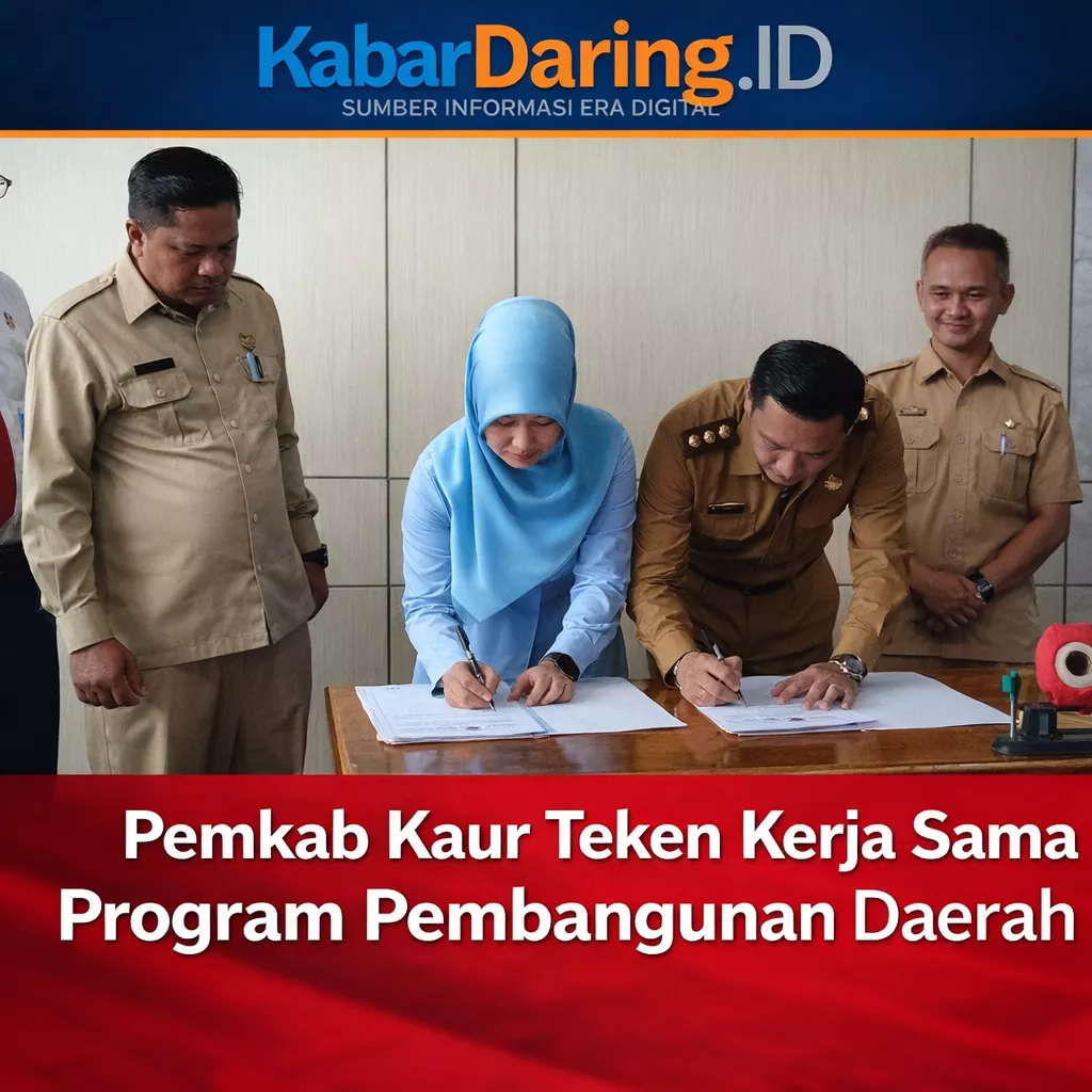 Pemda Kaur dan Kejari Kaur Teken MoU Pendampingan Hukum