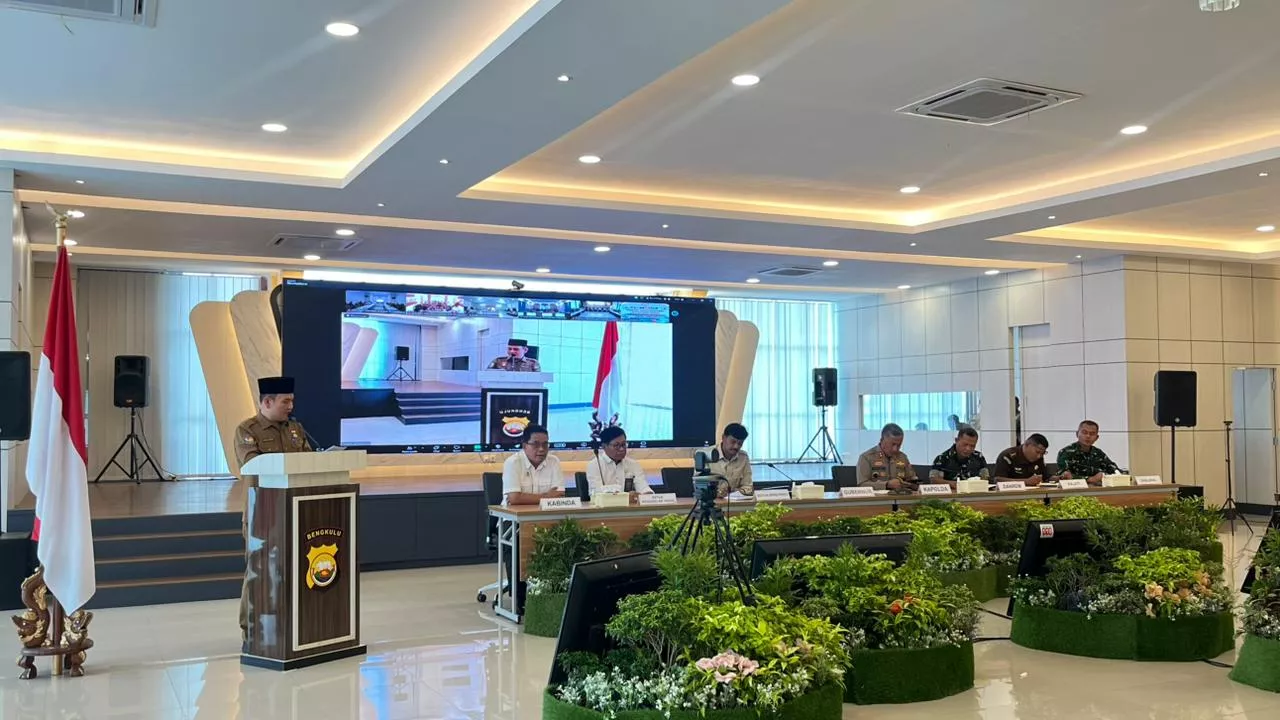 Pemprov dan Polda Bengkulu Matangkan Pengamanan Lebaran, Operasi Ketupat Nala Digelar 13 Hari