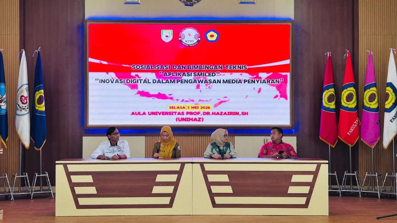 KPID Bengkulu Gelar Bimtek SMILED untuk Percepat Digitalisasi Pengawasan Siaran