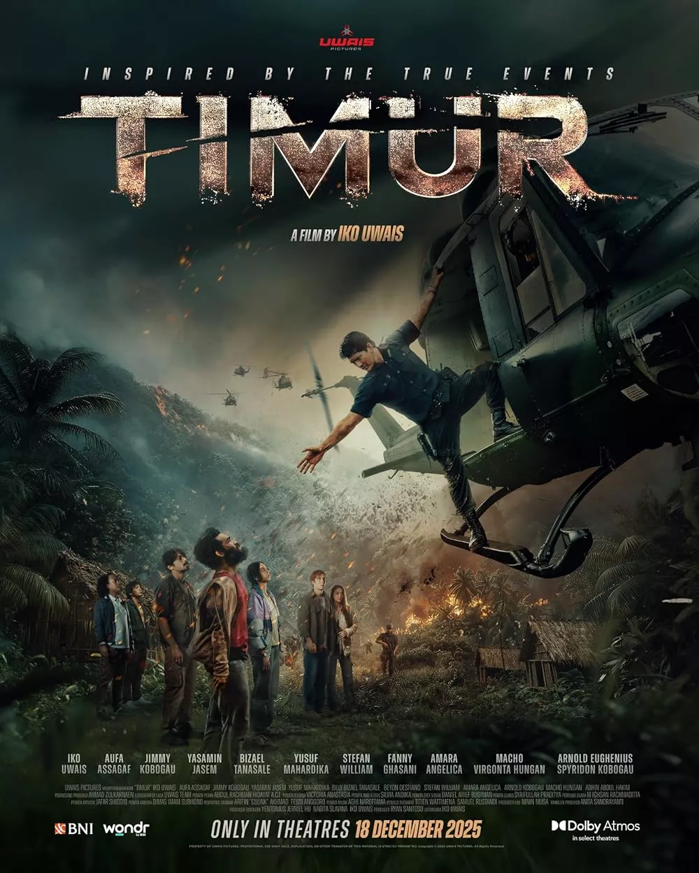 Film Timur Kisah Nyata Operasi Pembebasan Tawanan di Papua