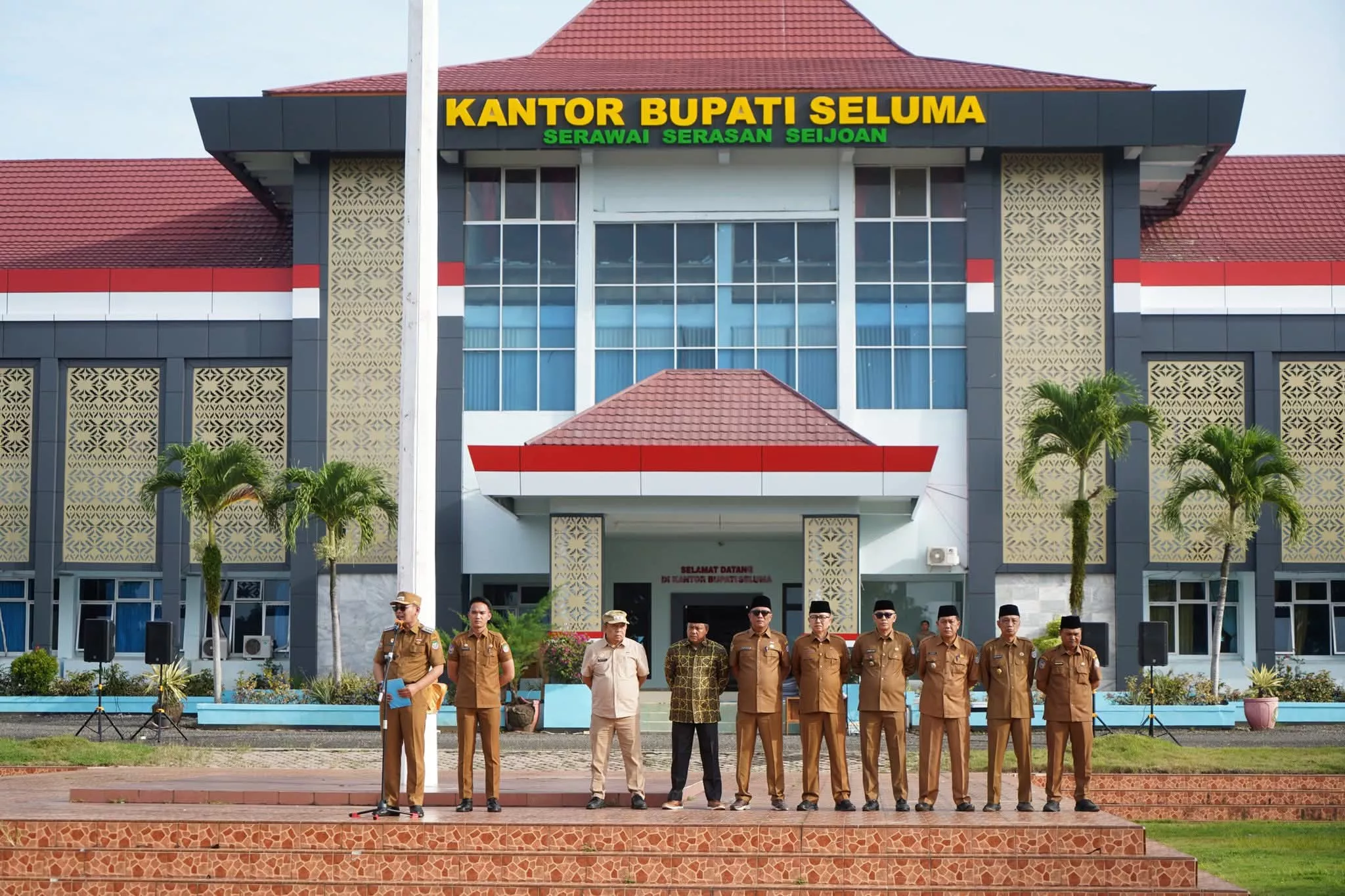 Awali Tahun 2026, Bupati Seluma Pimpin Apel Gabungan dan Konsolidasi Akbar
