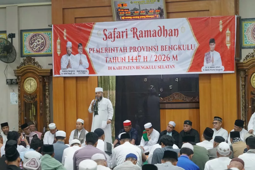 Safari Subuh di Bengkulu Selatan, Gubernur Helmi Hasan Umumkan Kucuran Anggaran Rp55,9 Miliar