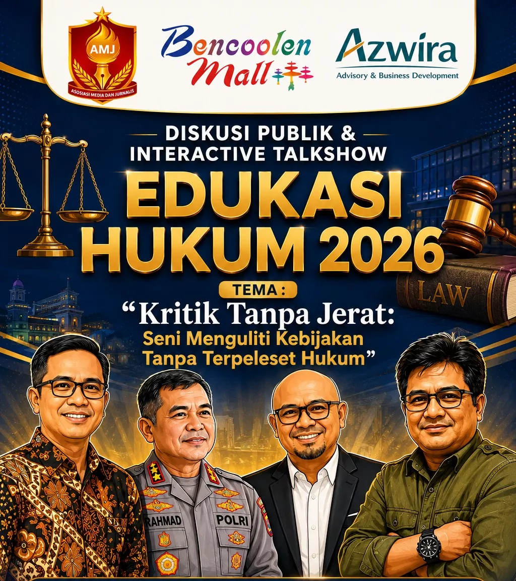 Mantan Jubir KPK Febri Diansyah Hadir di Bengkulu, Kupas Cara Mengkritik Tanpa Berujung Pidana