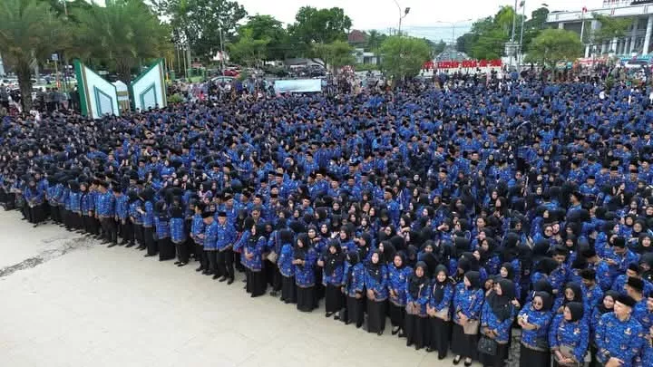 SK PPPK Paruh Waktu Jadi Kado Tahun Baru, 4.367 Honorer Pemprov Bengkulu Resmi Berstatus ASN