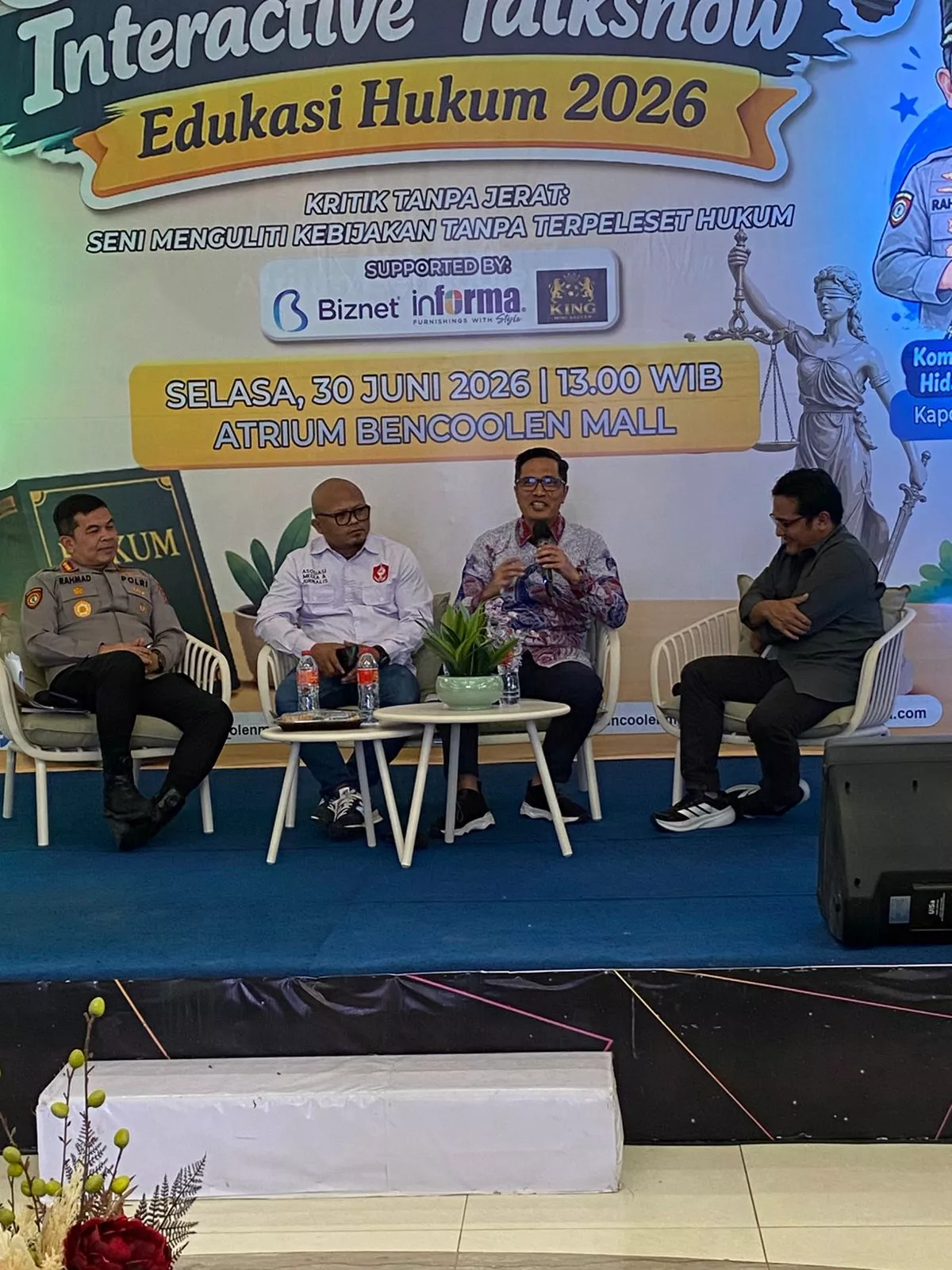 Febri Diansyah Bongkar Cara Mengkritik Pemerintah Tanpa Terjerat Hukum, Ini Pesannya di Bengkulu
