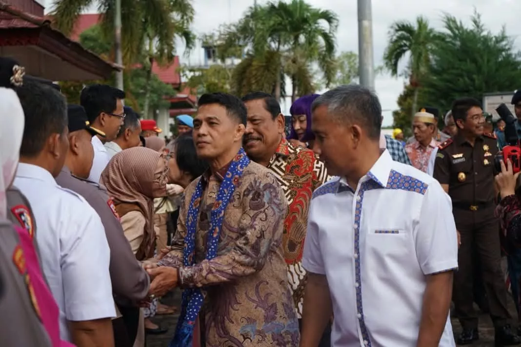Kapolda Baru Bengkulu Disambut Meriah! Brigjen Yudhi Tiba, Tarian Adat hingga Forkopimda Sambut Langsung di Bandara