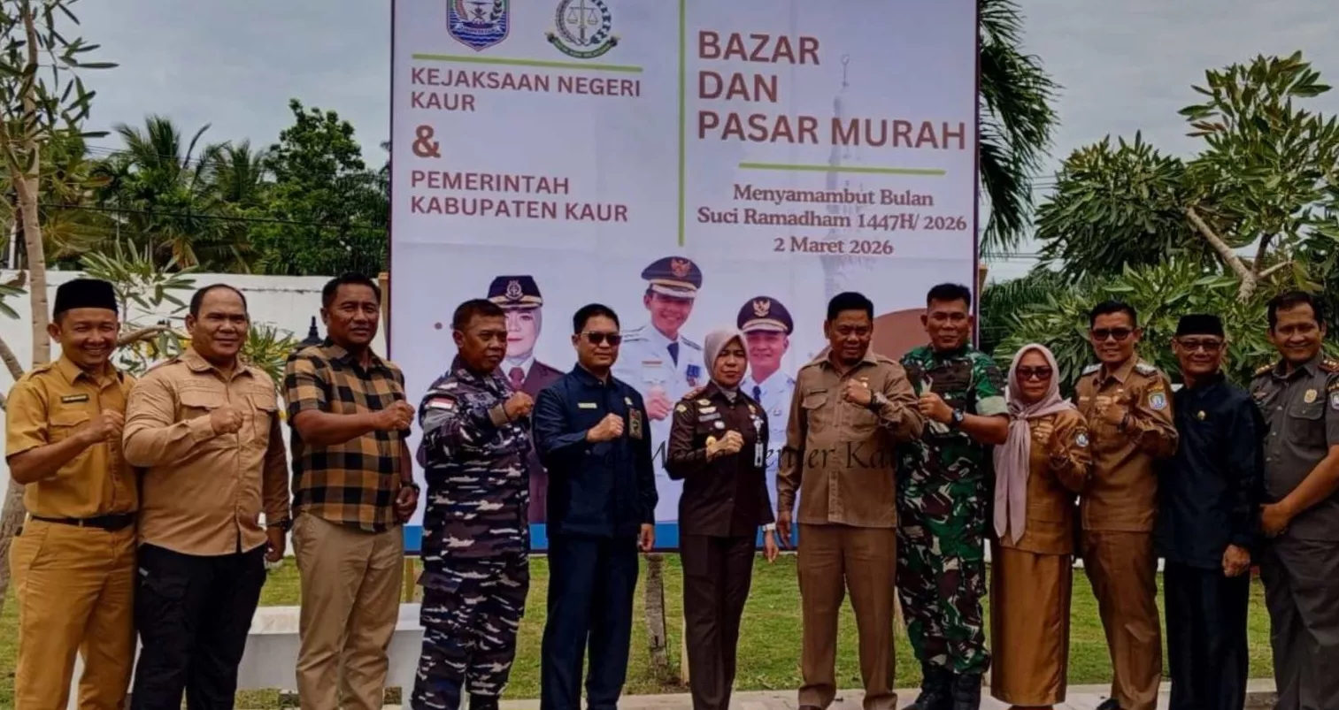 Kejari Kaur Gelar Bazar dan Pasar Murah Jelang Ramadan