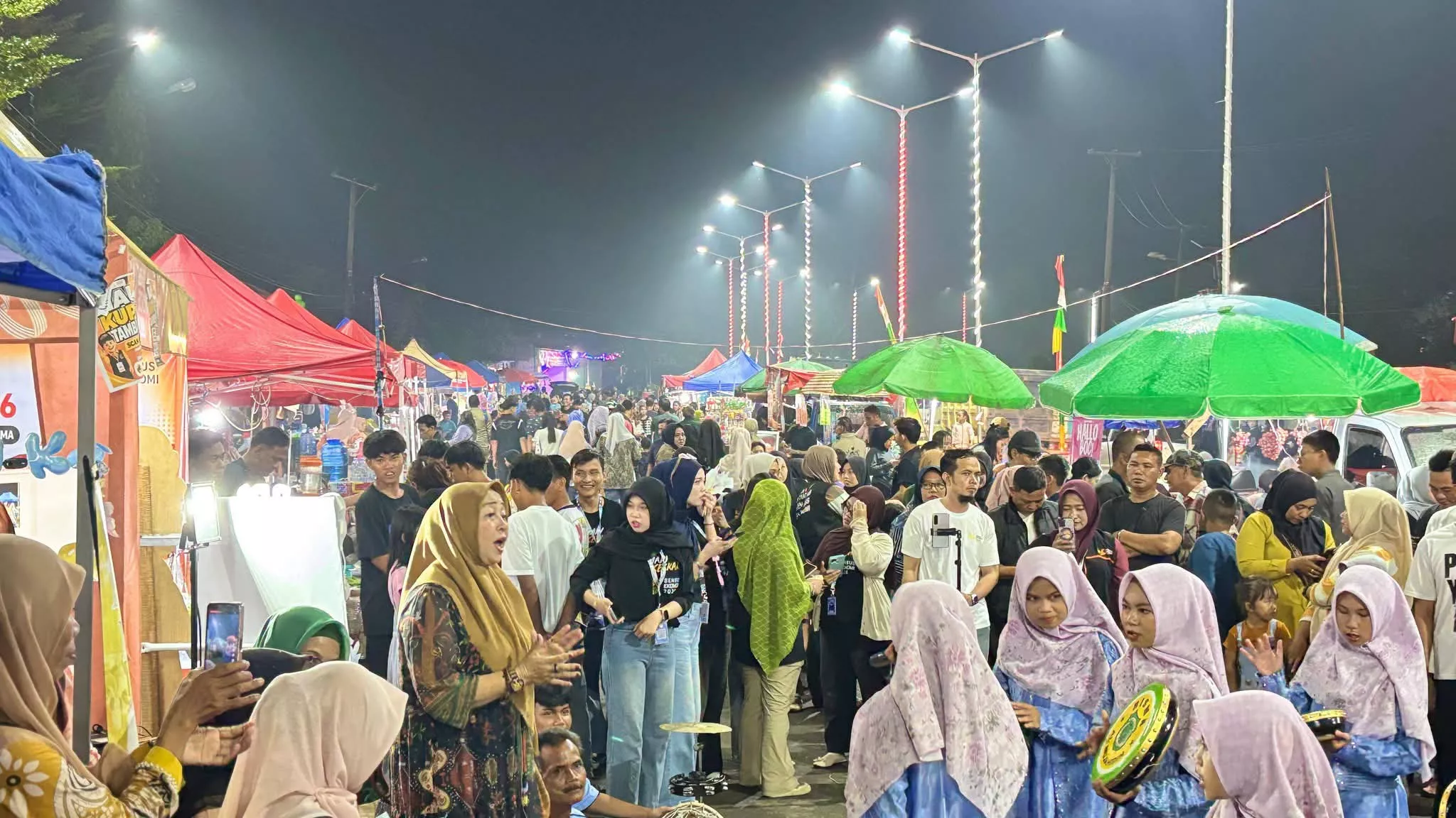 Meriah! Maroba Berbinar Bengkulu Tengah Banjir Pengunjung, BPS Ajak Warga Sukseskan Sensus Ekonomi 2026