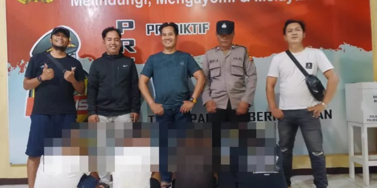 Gagal Curi Pagar Rumah Kosong, Empat Pria Diamankan Polsek Selebar