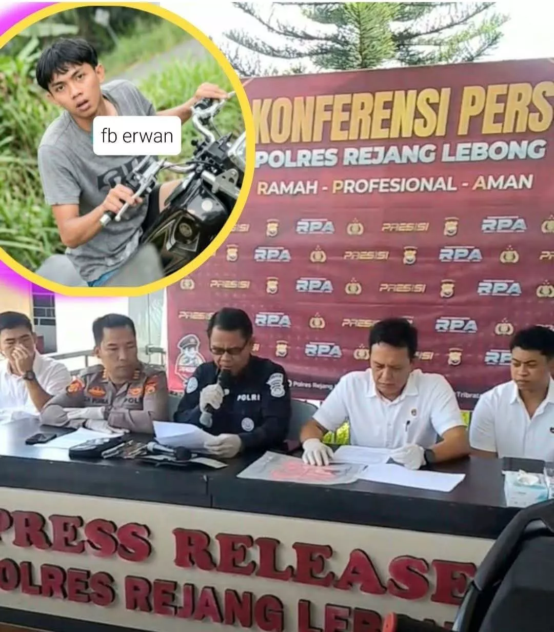 Akhir Pelarian “Begal Viral”, Ditangkap di Hotel Kota Bengkulu
