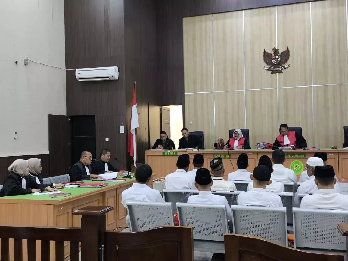 Sidang Perdana Korupsi Puskeswan Kaur: 12 Terdakwa Langsung Masuk Pokok Perkara