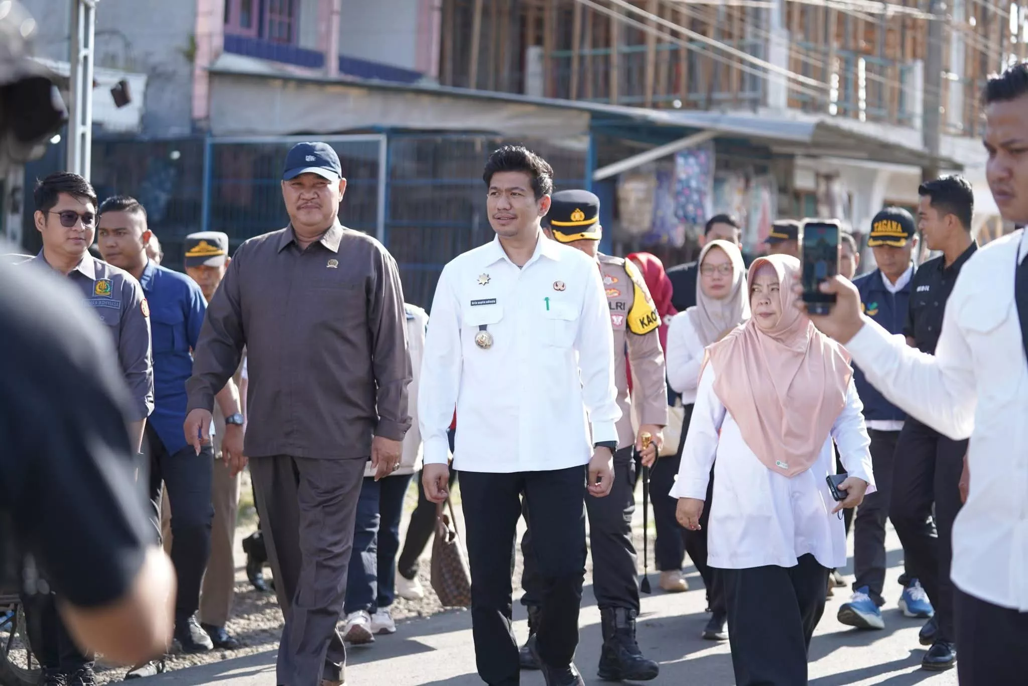 Jelang Ramadan, Bupati Bengkulu Utara Turun Langsung ke Pasar, Pastikan Harga dan Stok Aman