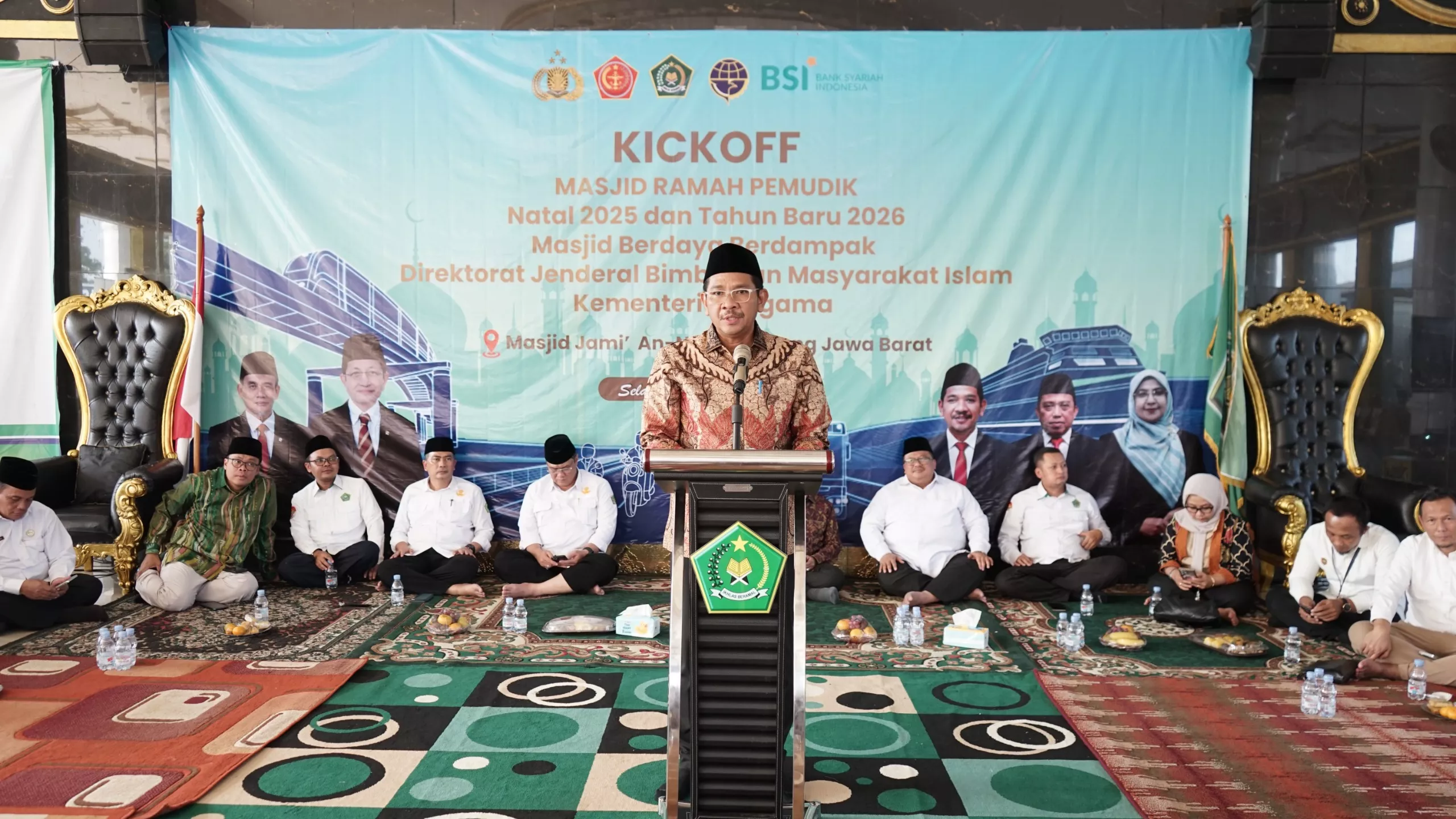 Siapkan 6.919 Masjid Ramah Pemudik, Menag: Sediakan Minuman Hangat Untuk Pengemudi