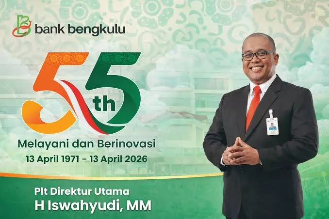 HUT ke-55, Dirut Bank Bengkulu Bongkar Strategi Besar: Digital Jadi Senjata Utama!