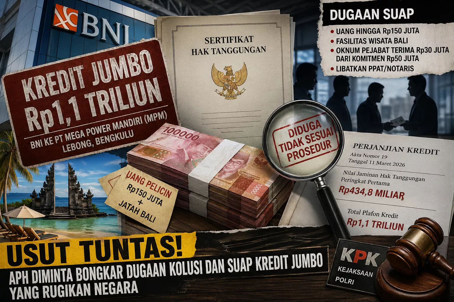 Kredit Jumbo Rp1,1 Triliun ke PT MPM Disorot! Dugaan 