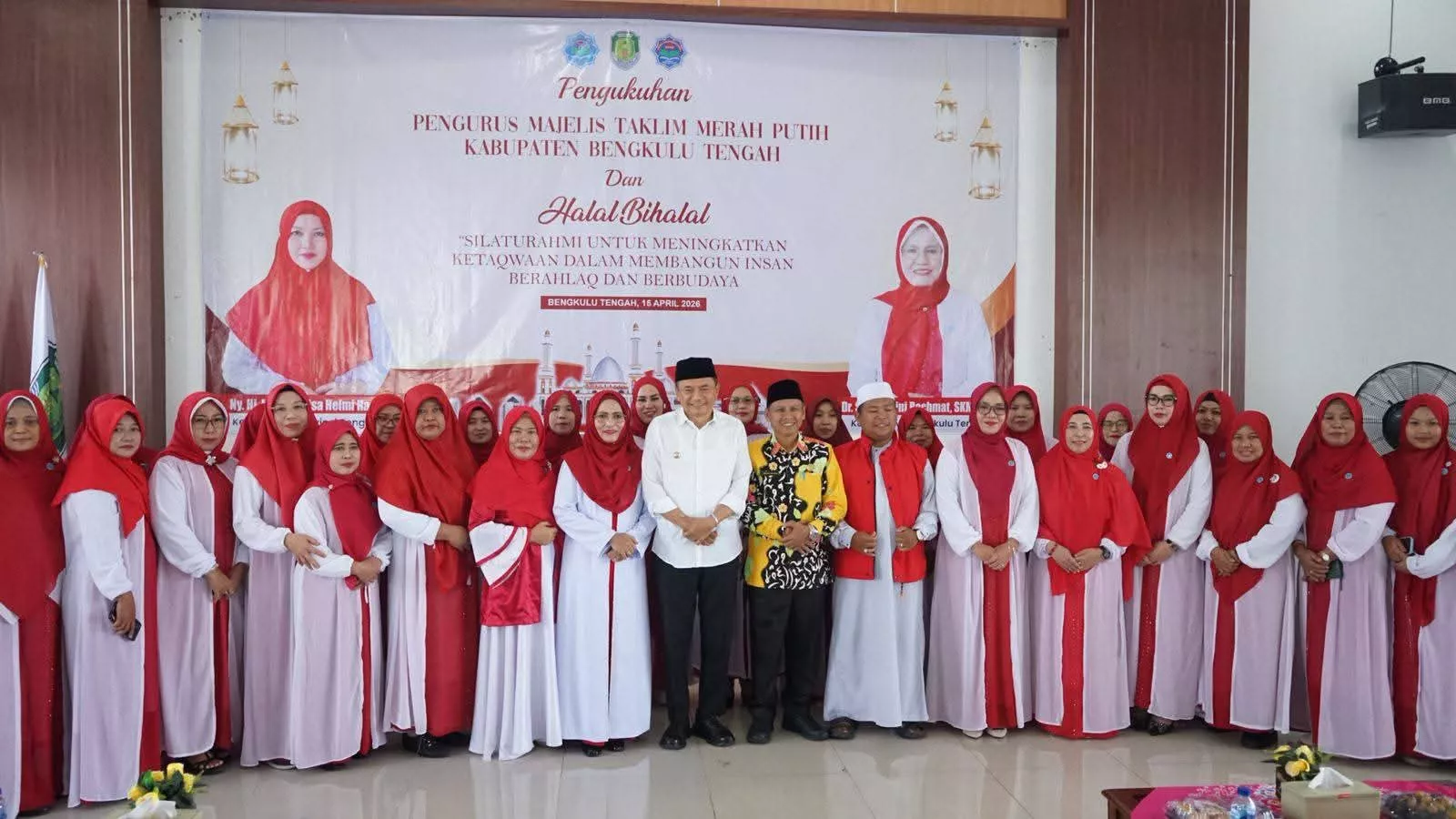 Resmi Dikukuhkan, Majelis Taklim Merah Putih Bengkulu Tengah Siap Satukan Iman dan Nasionalisme